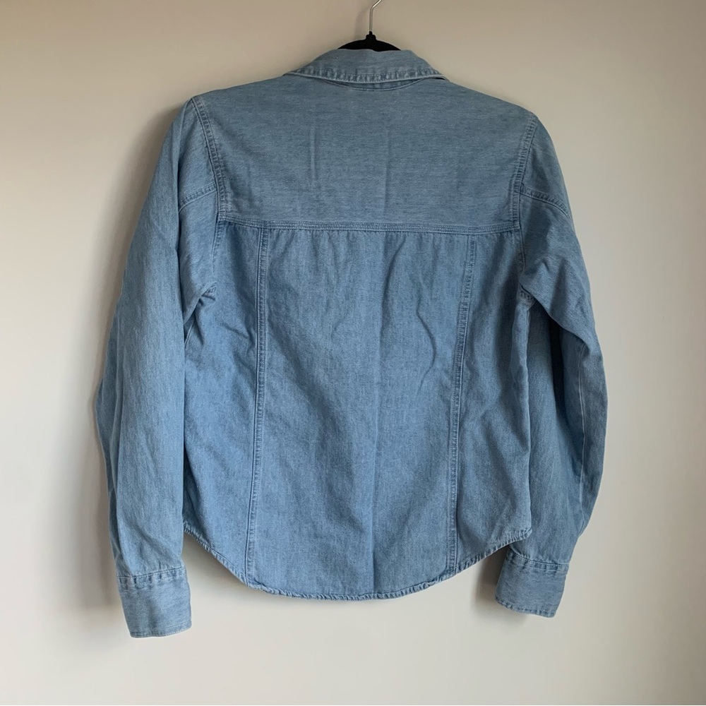 Denim Zip-Up Jacket - Picture 3 of 6